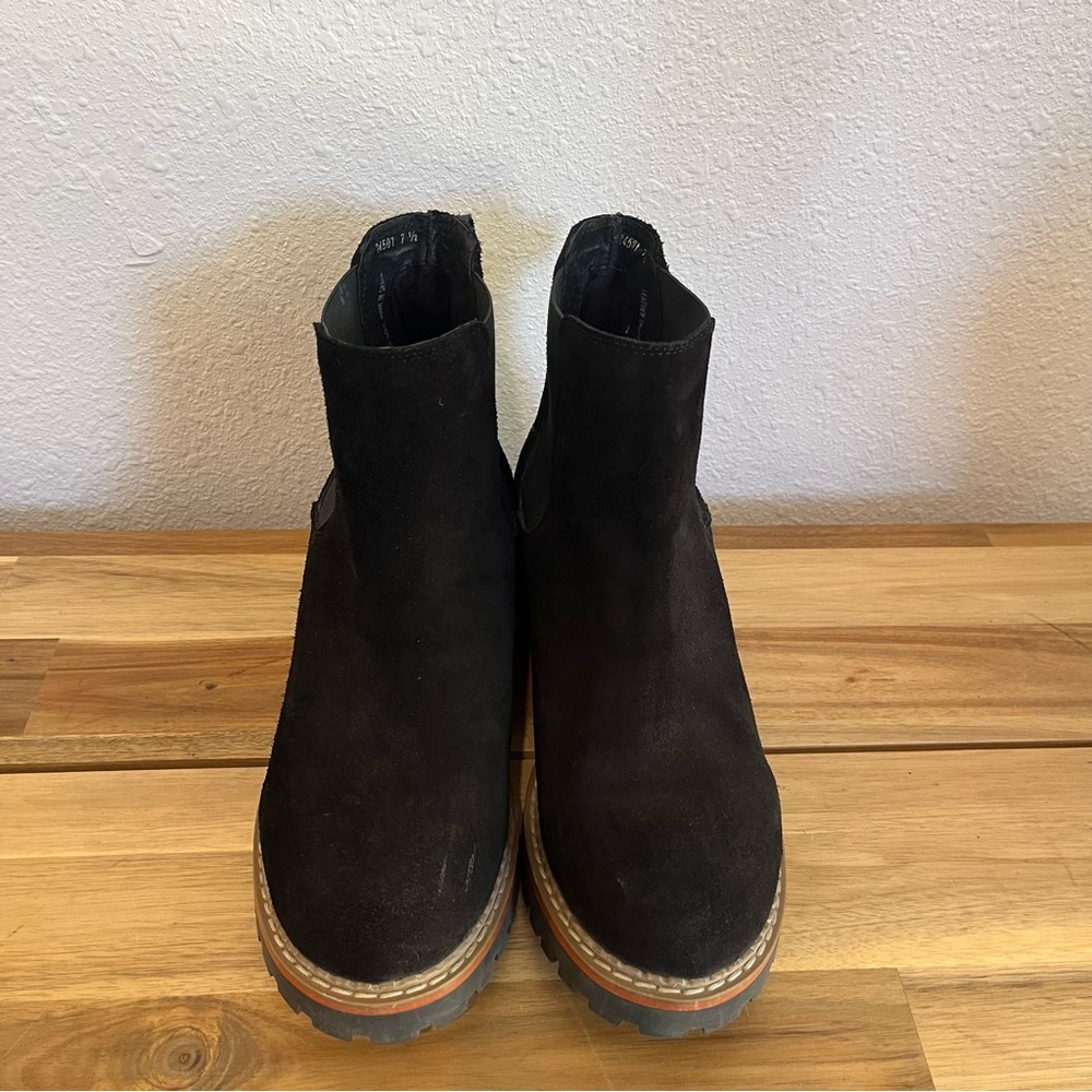 Bertuchi Lug Sole Chelsea Boots Suede EU 38 - Picture 4 of 10